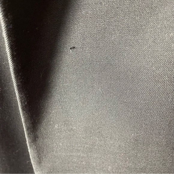 Sandro Black wool blend winter  Trench Coat size 10 - Picture 9 of 10